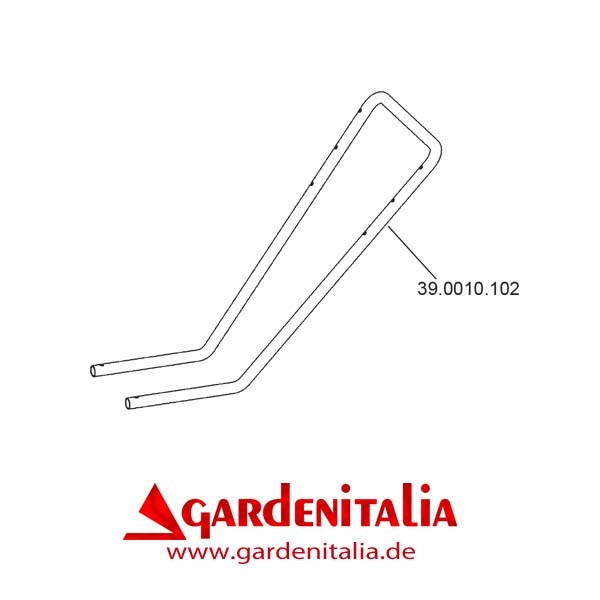 Handholm für Z1 Elektro-Motorhacke Eurosystems