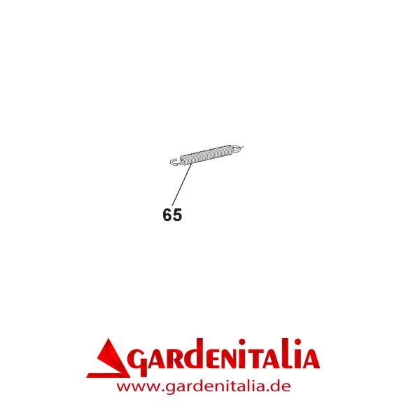 Spannfeder f. Rückzugeinheit für M210 Balkenmäher Eurosystems