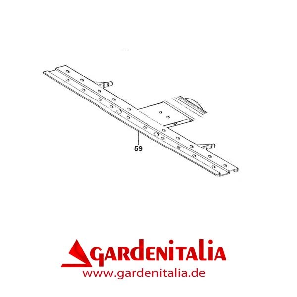 Balkenrücken für M210 Balkenmäher Eurosystems
