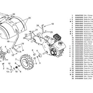 Schutzrohr für RTT3 Einachfräse Eurosystems