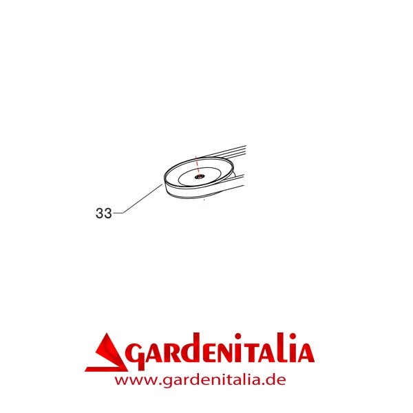 Keilriemenscheibe Ø 130 mm m. Zahnprofil für P70 (M250) EVO Balkenmäher Eurosystems