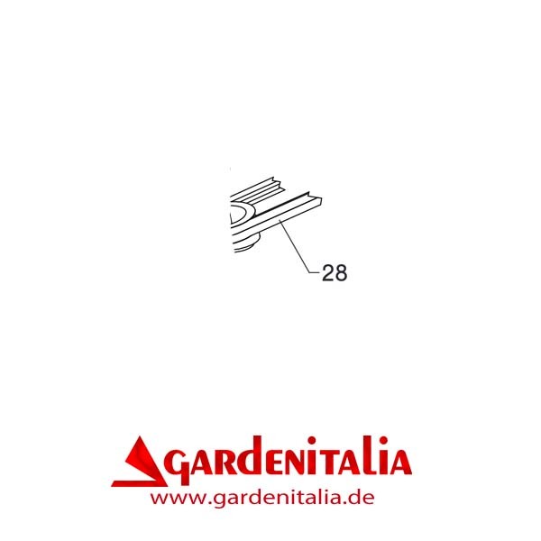 Keilriemen Mähantr. für P70 (M250) EVO Balkenmäher Eurosystems