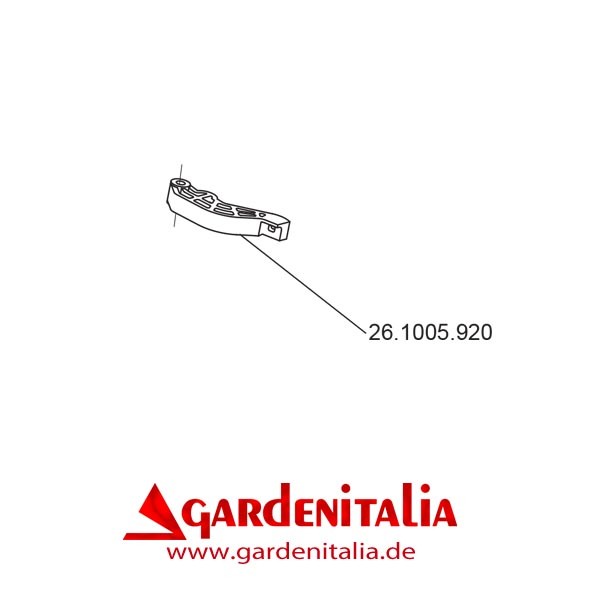 Anbaugerätespannhebel unten für P55 (M220) Eurosystems