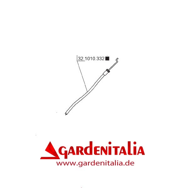 Gaszug für P55 (M220) Motorhacke Eurosystems