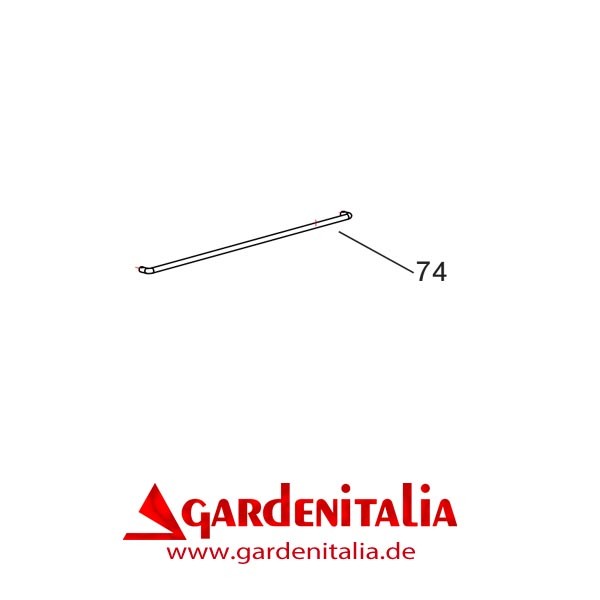 Schaltstange unten für P55 (M220) Eurosystems