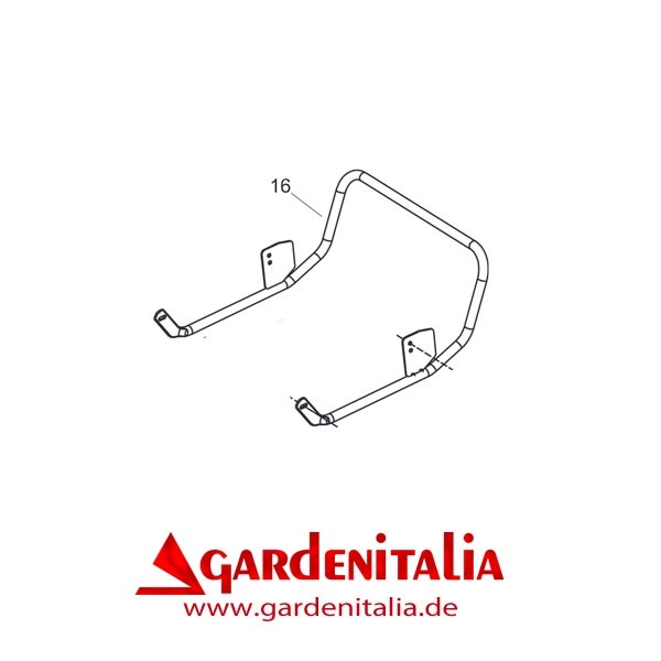 Gleitkufenrahmen für P55 (M220) Sichel-Mulchmäher Eurosystems