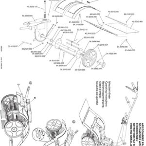 Laufrad 250mm für Federrechen P70 EVO (M250) Eurosystems
