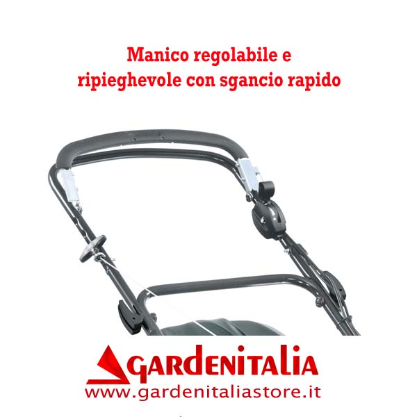 Eurosystems M150 RG MINIEFFE mit Sichel-Mulchmäher 53 cm - LONCIN 196 OHV Benzin Motor