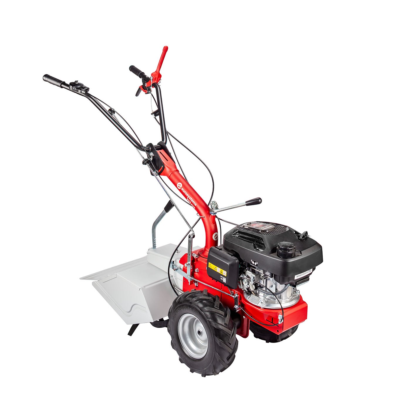 Eurosystems P55 EVO Kombi-Einachsschlepper, 50 cm Fräse, Loncin 196 OHV Verbrennungsmotor