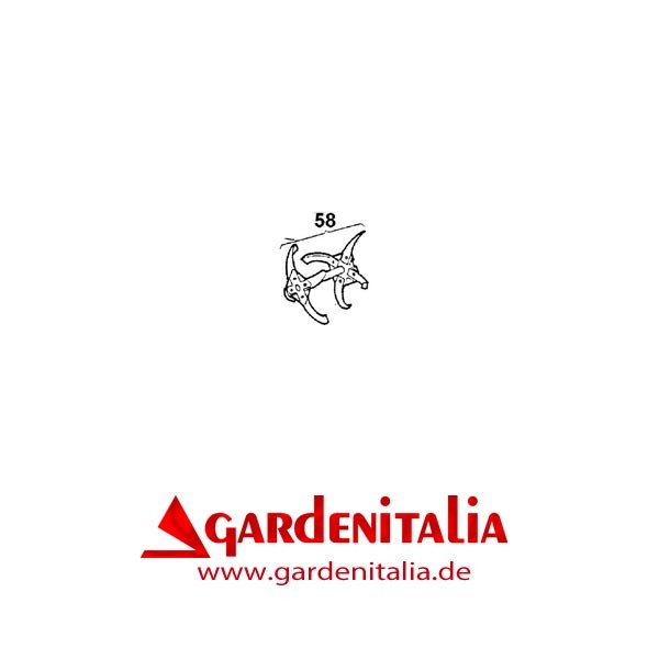 Hackwerzeug Rechts für LA ZAPPA (H90) Motorhacke Eurosystems