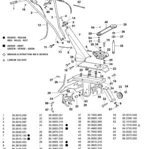 Griff für LA ZAPPA (H90) Motorhacke Eurosystems