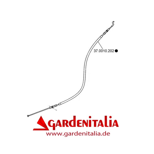 Kupplungszug Rwg für Z3 Motorhacke Eurosystems