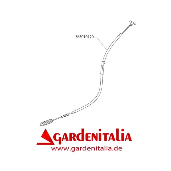 Kupplungszug Vorwärtsgang für EURO 5 RG EVO Motorhacke Eurosystems